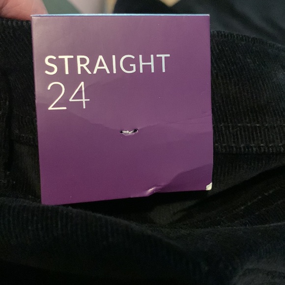 Lane Bryant black straight leg pants - Picture 3 of 10